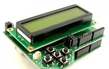 Интеллектуальный LCD шилд для Arduino